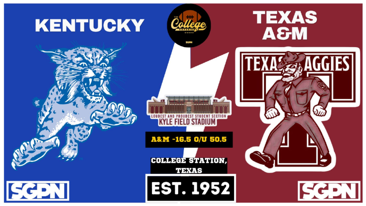 Kentucky vs Texas A&M Prediction & Picks: College Football Week 3