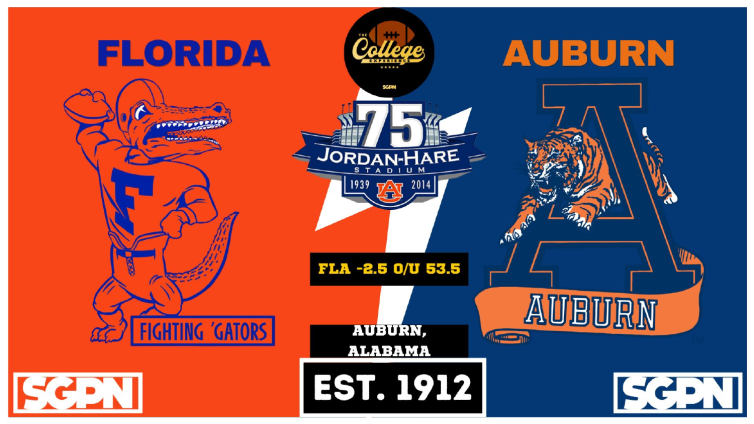 Florida vs Auburn Prediction & Picks: College Football Week 3