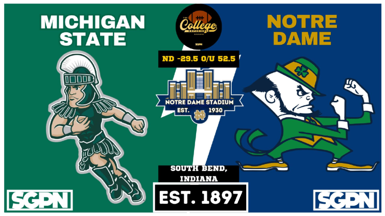 Michigan State vs Notre Dame Prediction & Picks: College Football Week 3