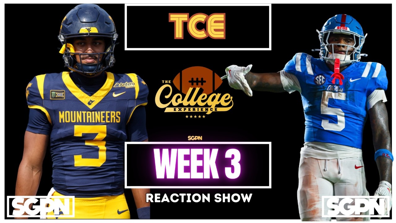 college football week 3 reaction podcast