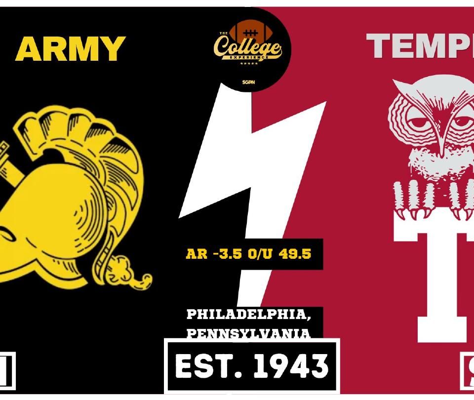 Army vs Temple Prediction & Picks: College Football Week 4