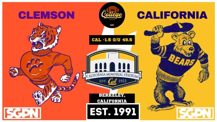 Clemson vs California Prediction & Picks: College Football Week 4