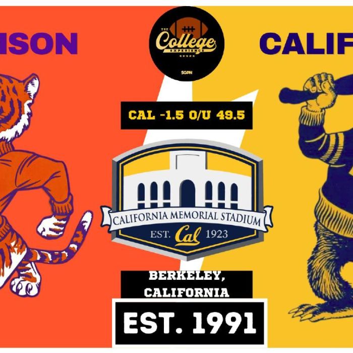 Clemson vs California Prediction & Picks: College Football Week 4