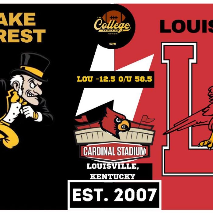 Wake Forest vs Louisville Prediction & Picks: College Football Week 4