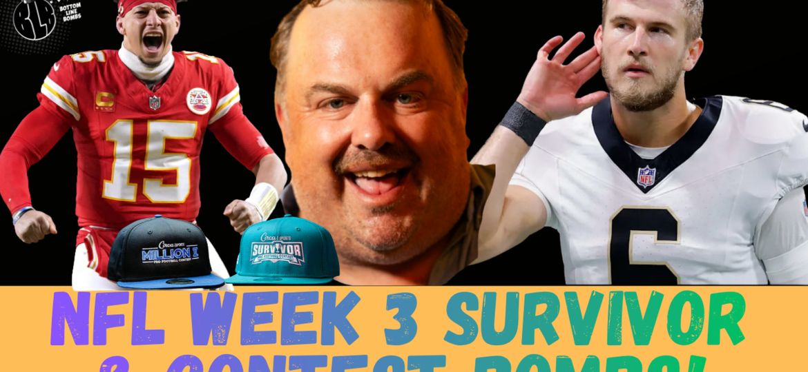 NFL Week 3 survivor podcast