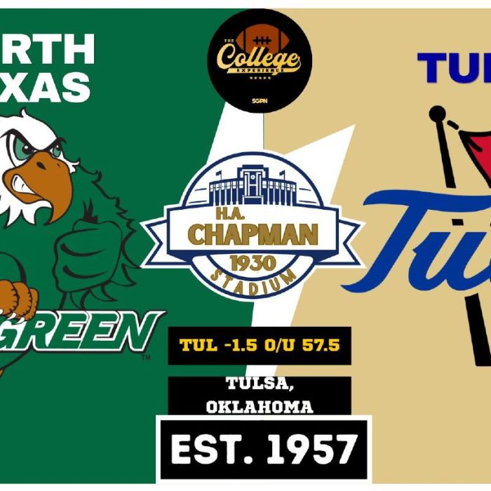 North Texas vs Tulsa Prediction & Picks: College Football Week 5