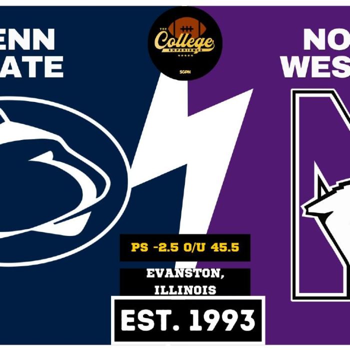 Penn State vs Northwestern Prediction & Picks: College Football Week 5