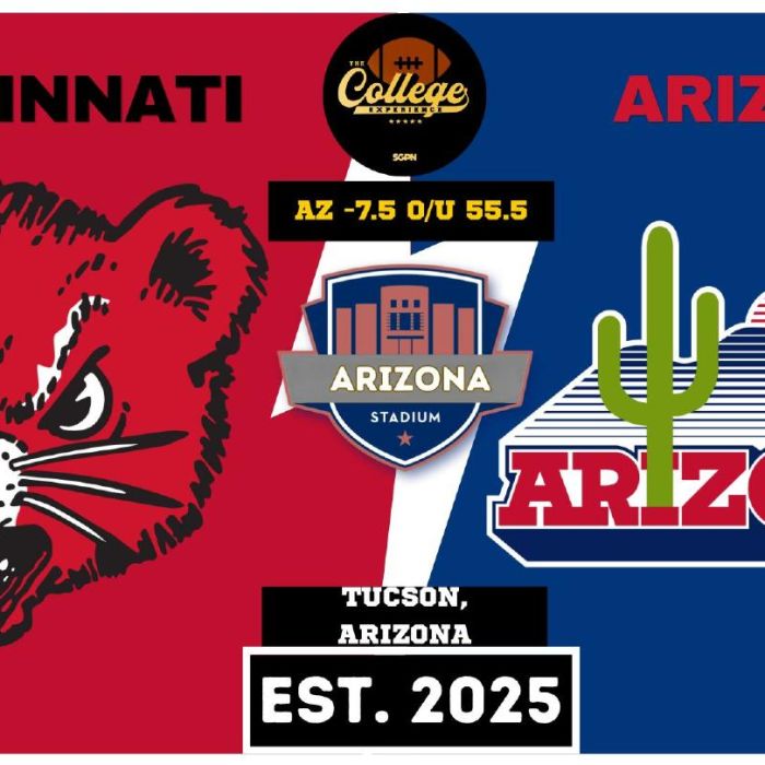 Cincinnati vs Arizona Prediction & Picks: College Football Week 5