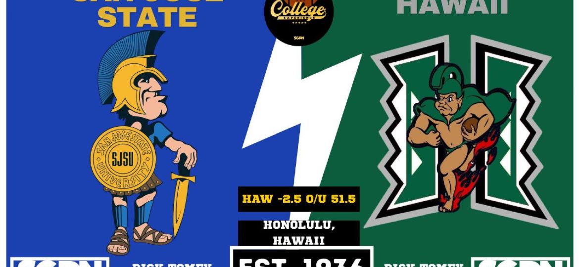 San Jose State vs Hawaii Prediction & Picks: College Football Week 5
