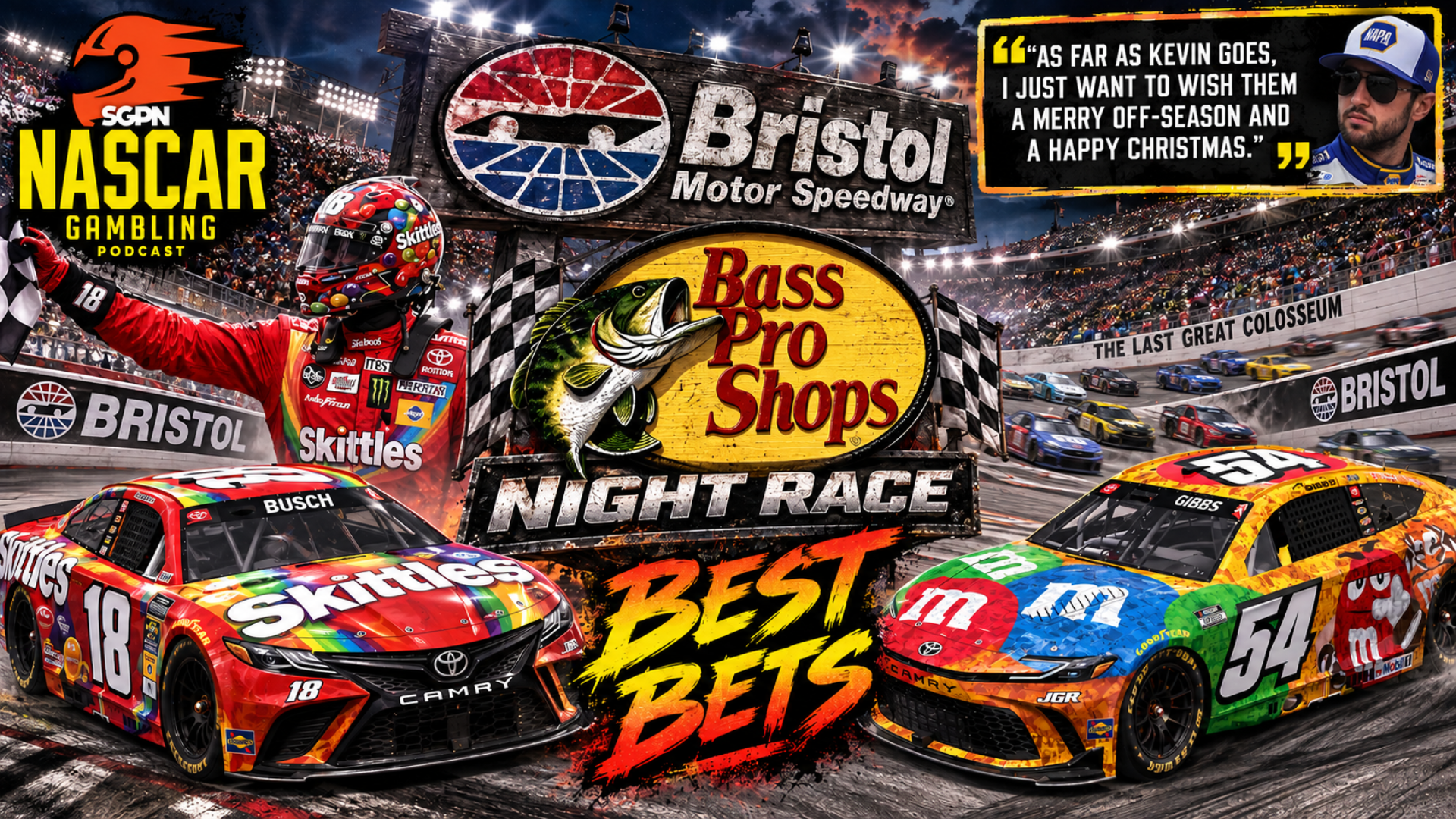 Bass Pro Shops Night Race 2026 Betting Picks I NASCAR Gambling Podcast (Ep. 868) Bass Pro Shops Night Race 2026 Betting Picks I NASCAR Gambling Podcast (Ep. 868)