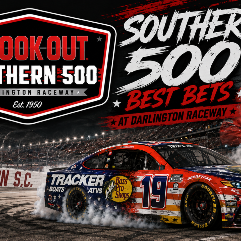 Cook Out Southern 500 Betting Picks 2026 I NASCAR Gambling Podcast (Ep. 860)