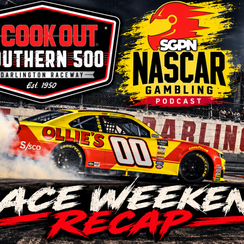 NASCAR Darlington 2 Betting Recap 2026 I NASCAR Gambling Podcast (Ep. 863)