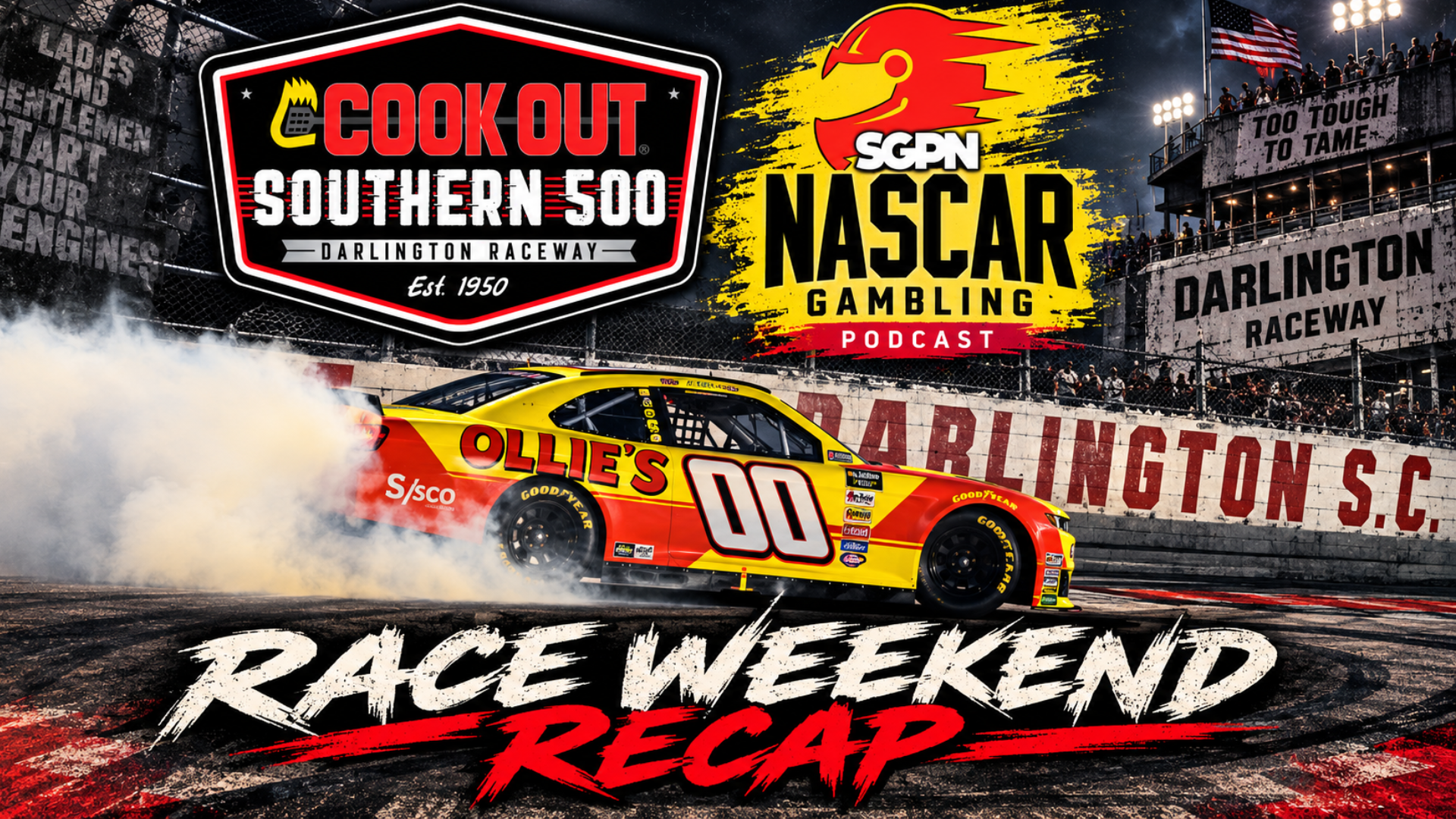 NASCAR Darlington 2 Betting Recap 2026 I NASCAR Gambling Podcast (Ep. 863) NASCAR Darlington 2 Betting Recap 2026 I NASCAR Gambling Podcast (Ep. 863)