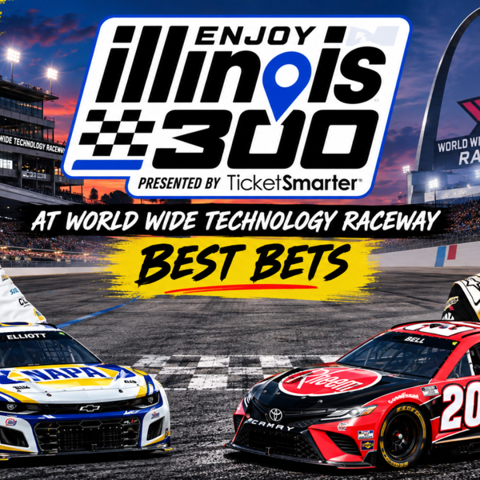 Enjoy Illinois 300 Betting Picks 2026 I NASCAR Gambling Podcast (Ep. 864)