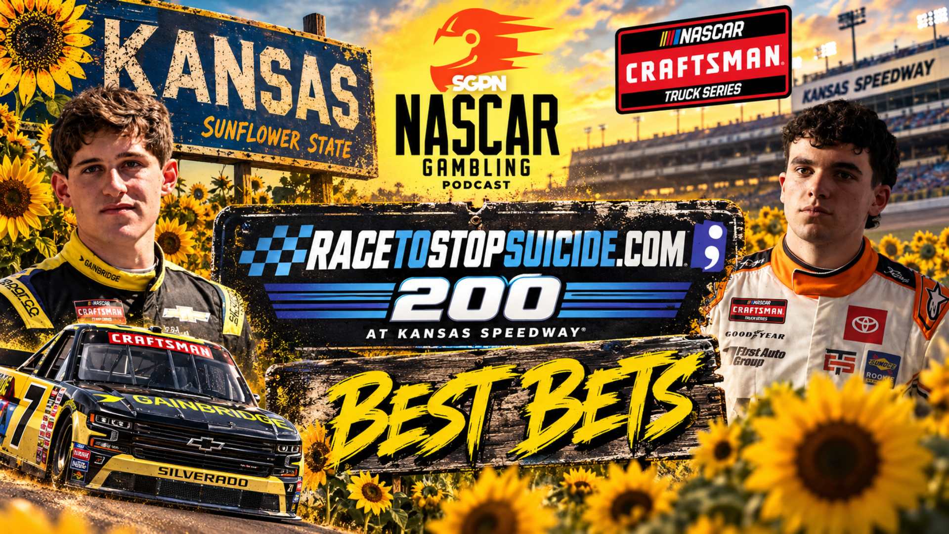 Race to Stop Suicide 200 Betting Picks 2026 I NASCAR Gambling Podcast (Ep. 873) Race to Stop Suicide 200 Betting Picks 2026 I NASCAR Gambling Podcast (Ep. 873)