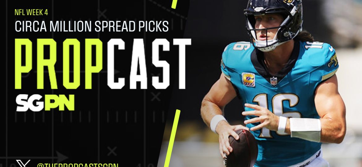 NFL Week 4 Circa Million Spread Picks 10/1/26 – NFL Bets, Player Props and Predictions | The Propcast (Ep. 554)