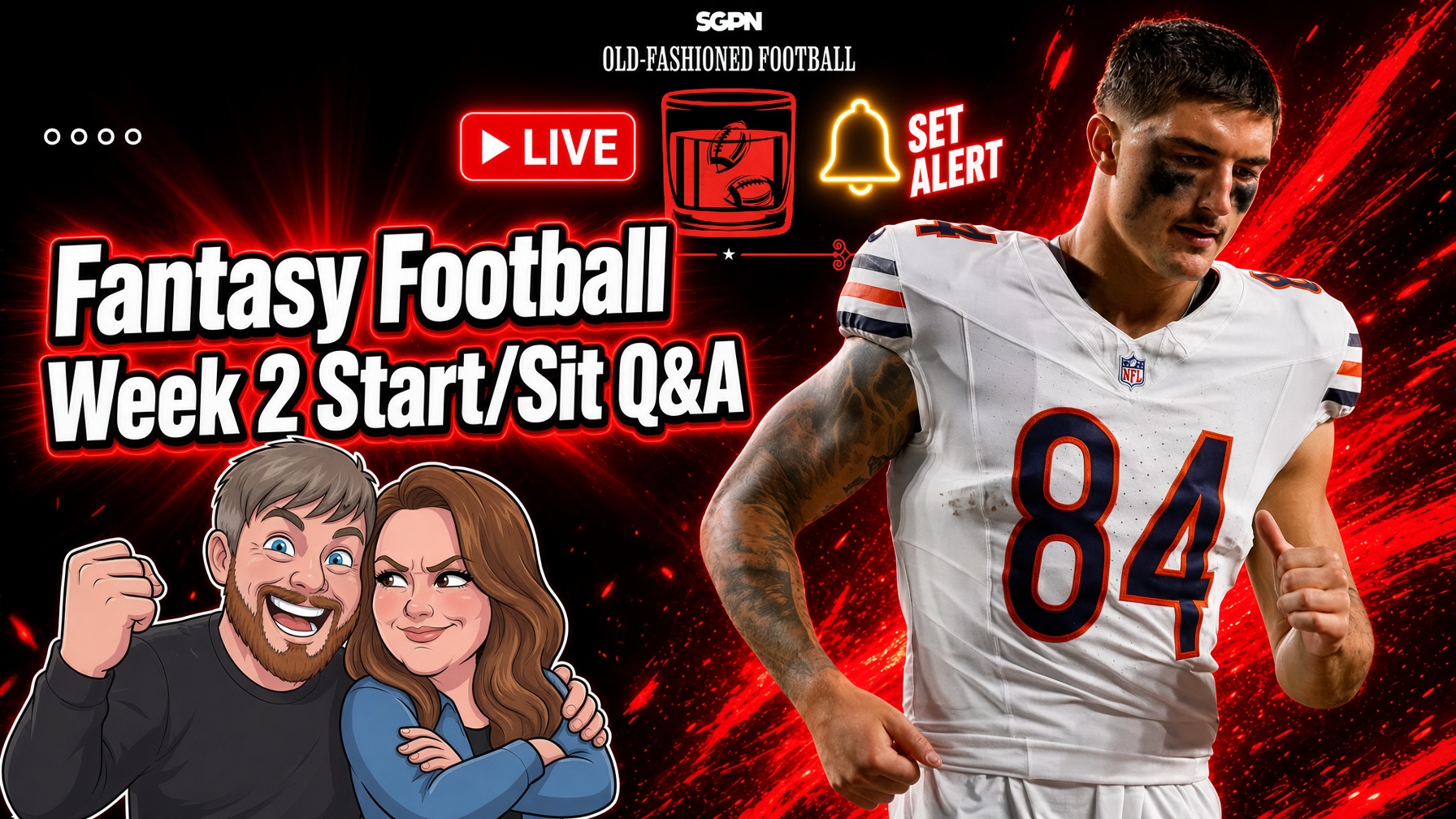NFL Week 2 Start Sit Advice | Old-Fashioned Football (Ep. 250)