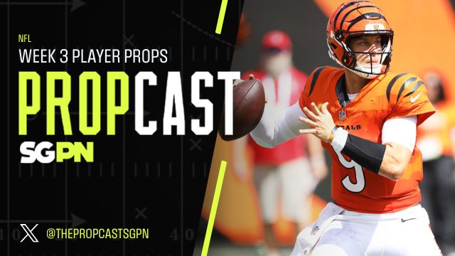 NFL Week 3 Player Props 9/25/26 – NFL Bets, Player Props and Predictions | The Propcast (Ep. 550)