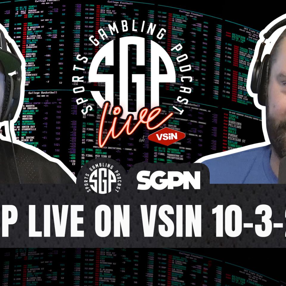 Sports Gambling Podcast LIVE On VSIN (10-3-26)