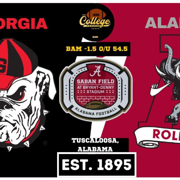 Georgia vs Alabama Prediction & Picks: College Football Week 6