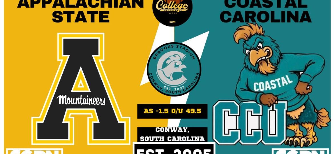 Appalachian State vs Coastal Carolina Prediction & Picks: College Football Week 7