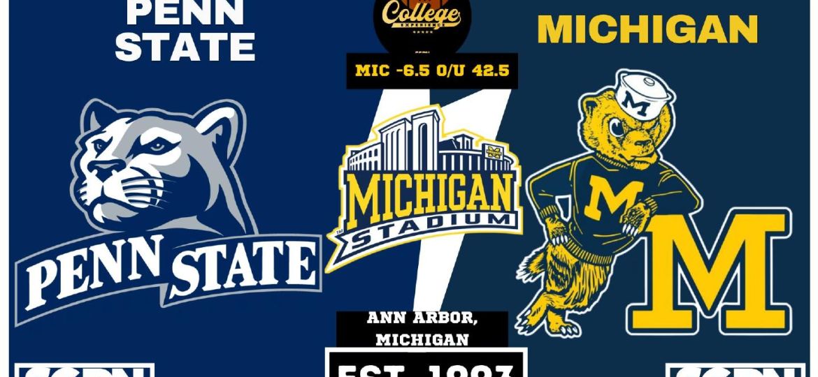 Penn State vs Michigan Prediction & Picks: College Football Week 7