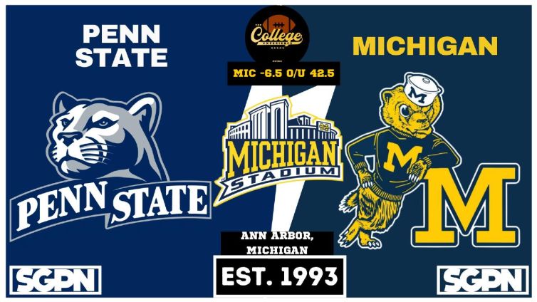 Penn State vs Michigan Prediction & Picks: College Football Week 7