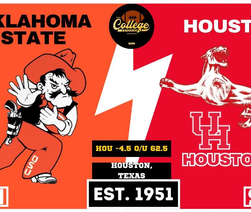 Oklahoma State vs Houston Prediction & Picks: College Football Week 7