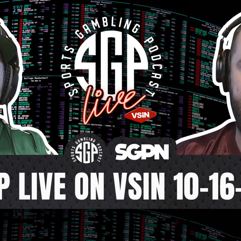 Sports Gambling Podcast LIVE On VSIN (10-16-26)