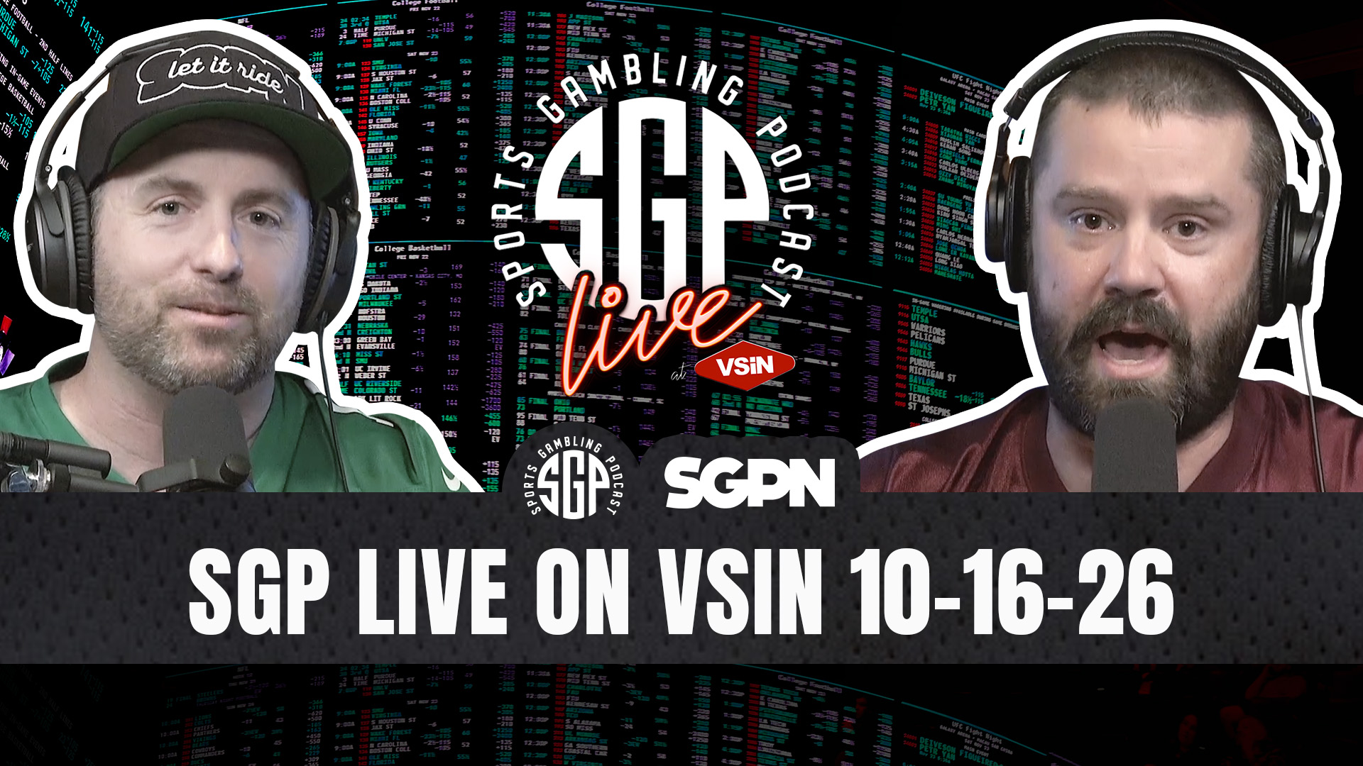 Sports Gambling Podcast LIVE On VSIN (10-16-26) Sports Gambling Podcast LIVE On VSIN (10-16-26)