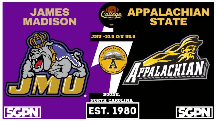 James Madison vs Appalachian State Prediction & Picks: College Football Week 8