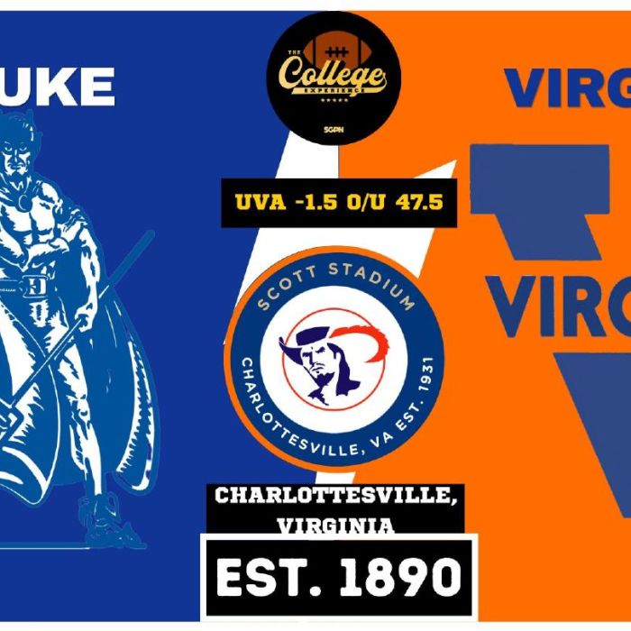 Duke vs Virginia Prediction & Picks: College Football Week 8