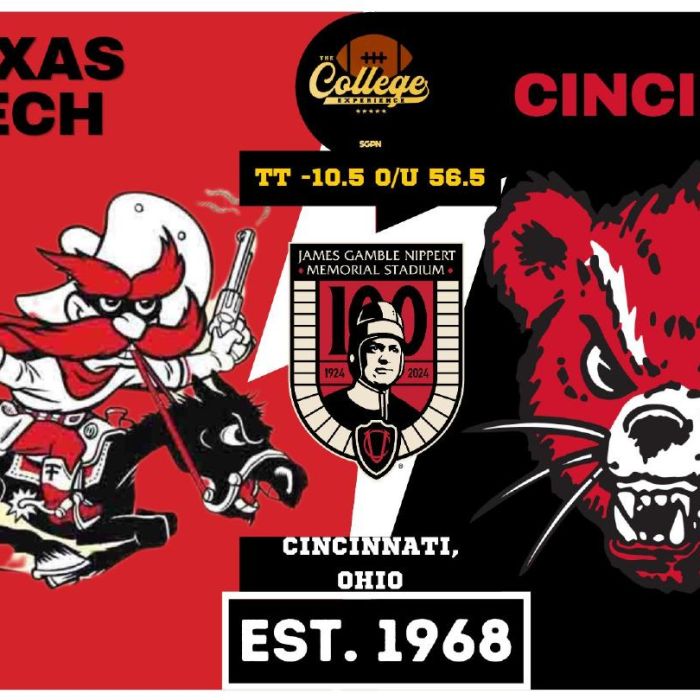 Texas Tech vs Cincinnati Prediction & Picks: College Football Week 8