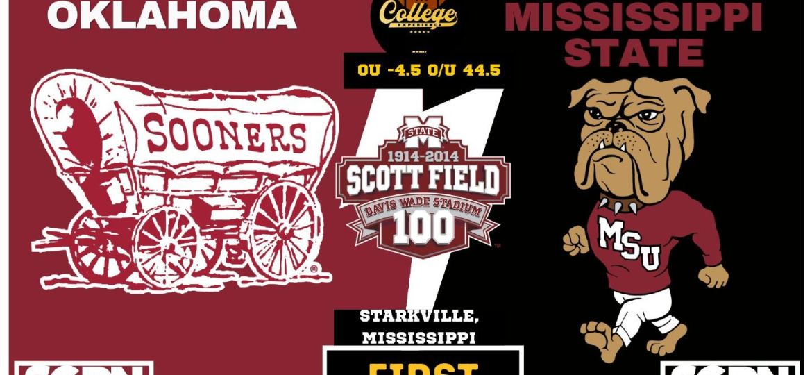 Oklahoma vs Mississippi State Prediction & Picks: College Football Week 8