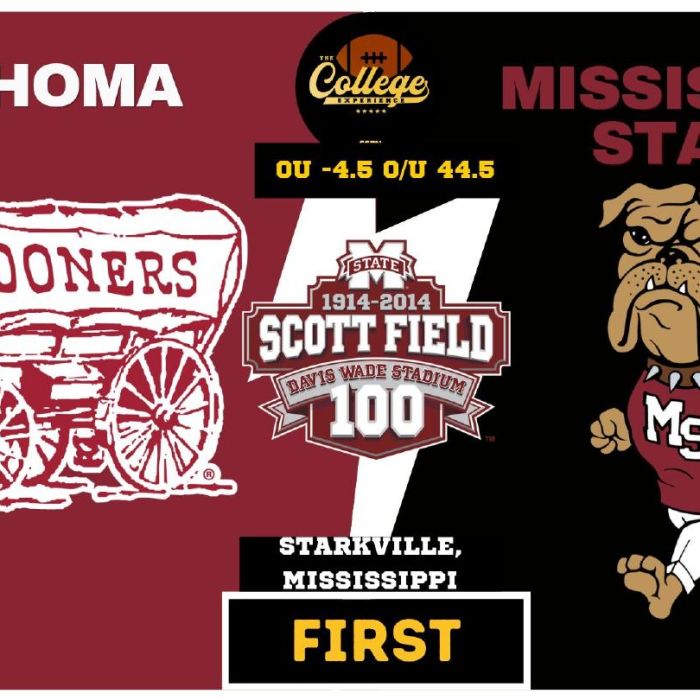 Oklahoma vs Mississippi State Prediction & Picks: College Football Week 8