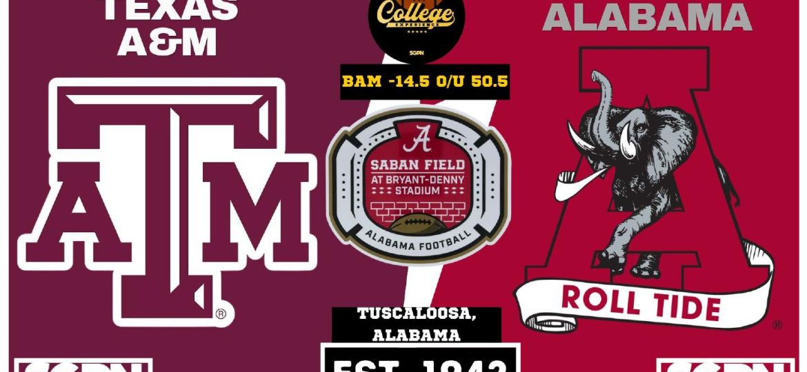 Texas A&M vs Alabama Prediction & Picks: College Football Week 8