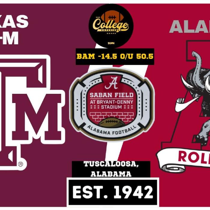 Texas A&M vs Alabama Prediction & Picks: College Football Week 8