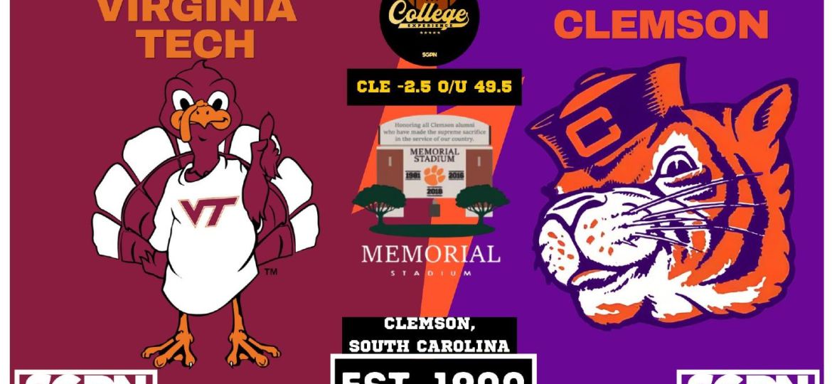 Virginia Tech vs Clemson Prediction & Picks: College Football Week 8