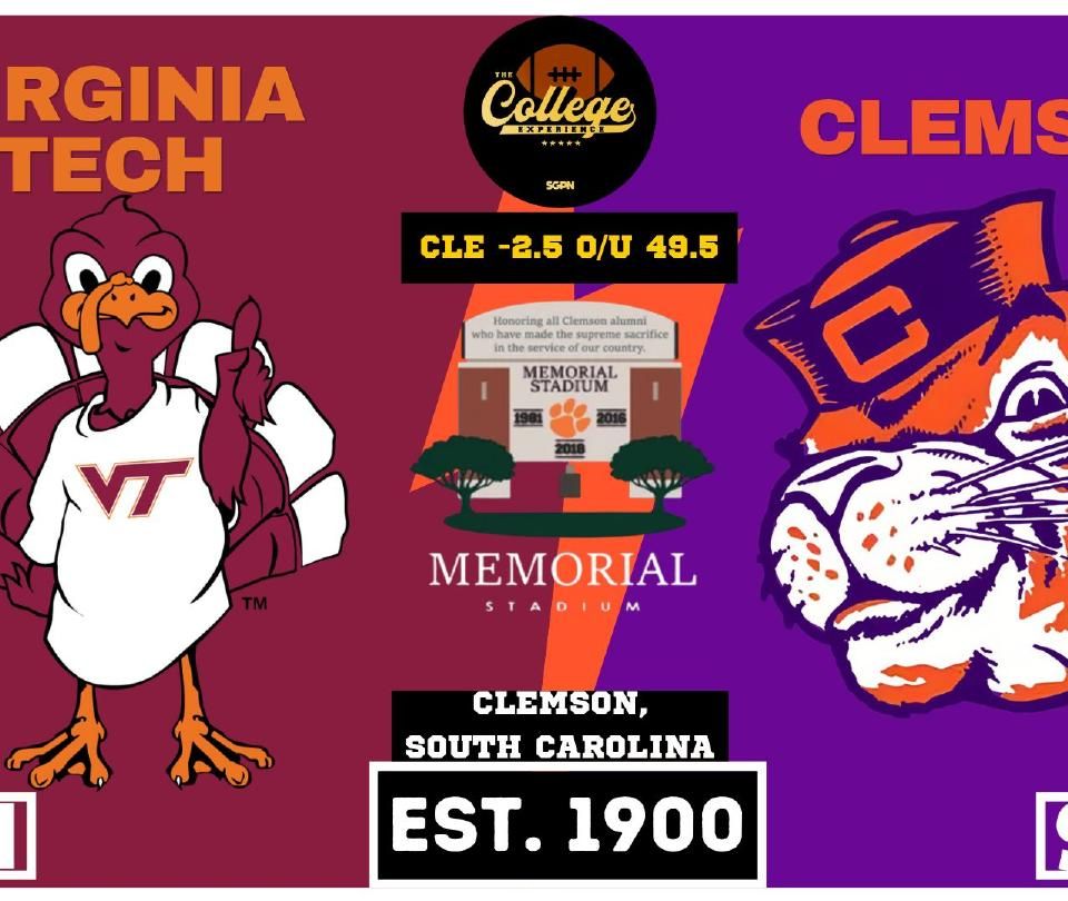 Virginia Tech vs Clemson Prediction & Picks: College Football Week 8