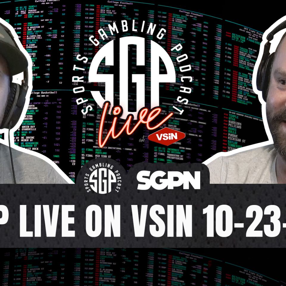 Sports Gambling Podcast LIVE On VSIN (10-23-26)