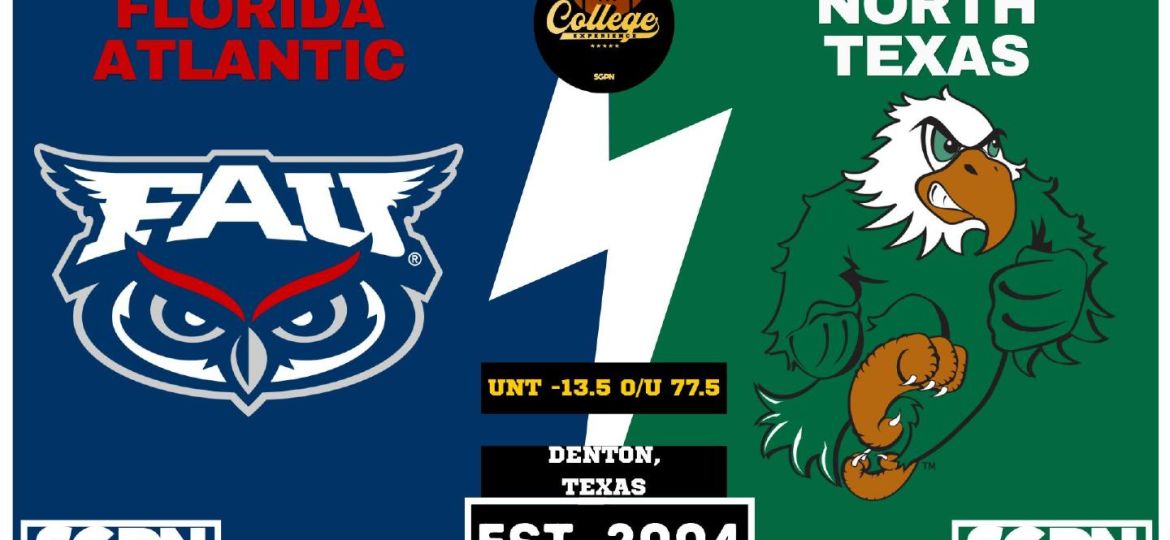 Florida Atlantic vs North Texas Prediction & Picks: College Football Week 9