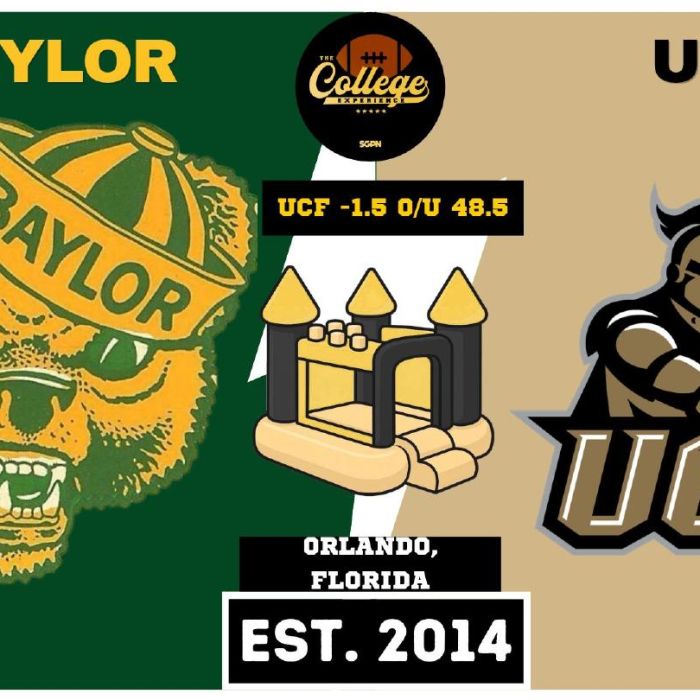 Baylor vs UCF Prediction & Picks: College Football Week 9