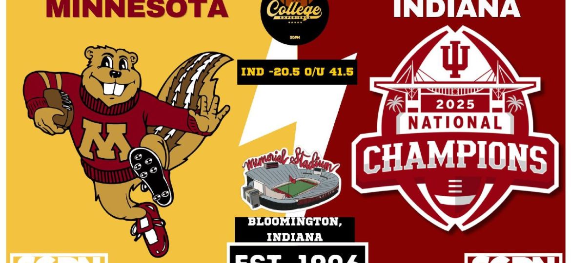 Minnesota vs Indiana Prediction & Picks: College Football Week 9