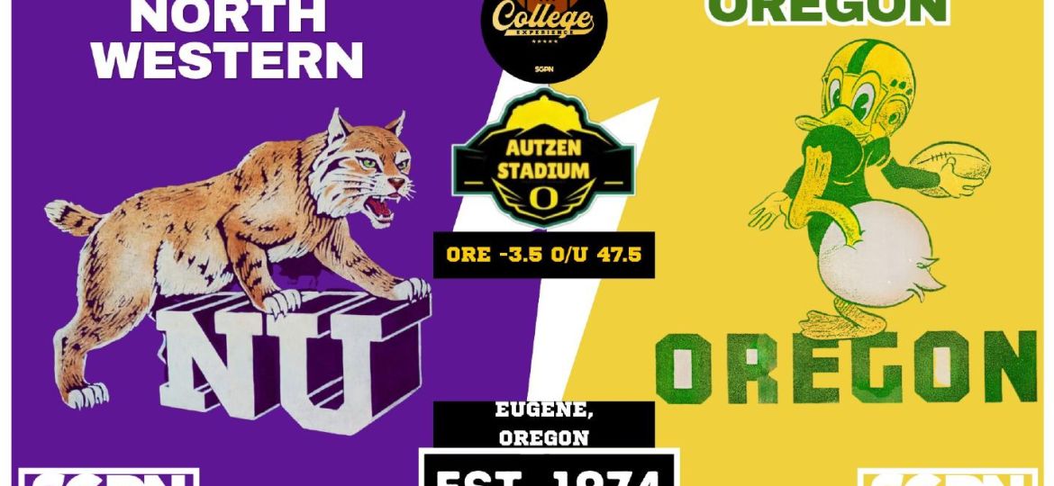 Northwestern vs Oregon Prediction & Picks: College Football Week 9