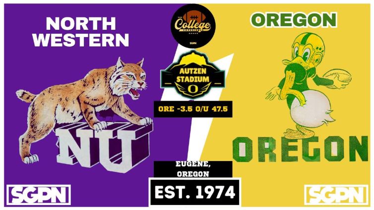 Northwestern vs Oregon Prediction & Picks: College Football Week 9