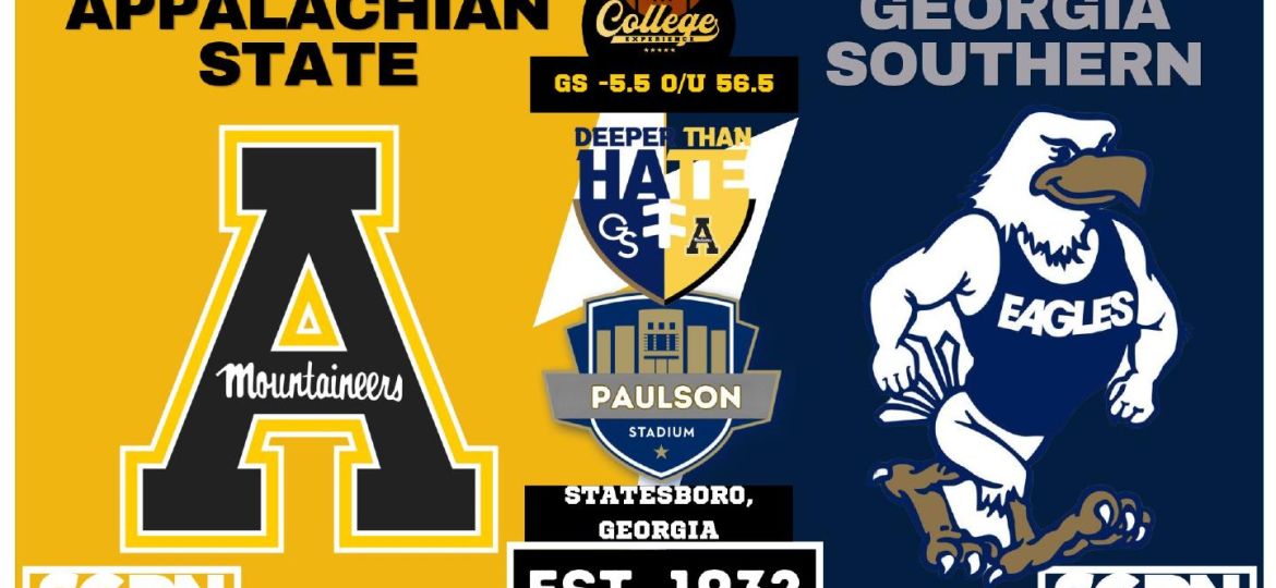 Appalachian State vs Georgia Southern Prediction & Picks: College Football Week 9