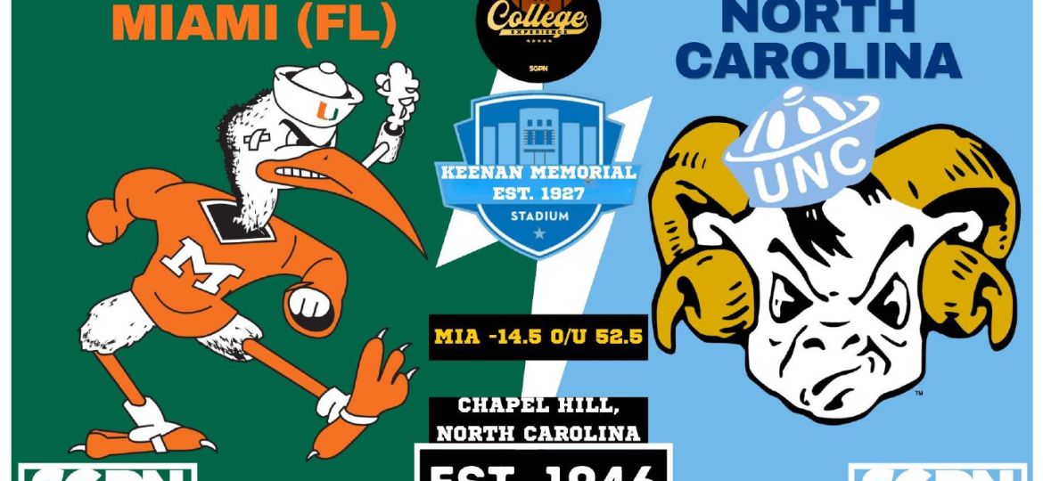 Miami vs North Carolina Prediction & Picks: College Football Week 9
