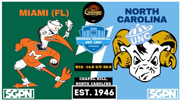 Miami vs North Carolina Prediction & Picks: College Football Week 9