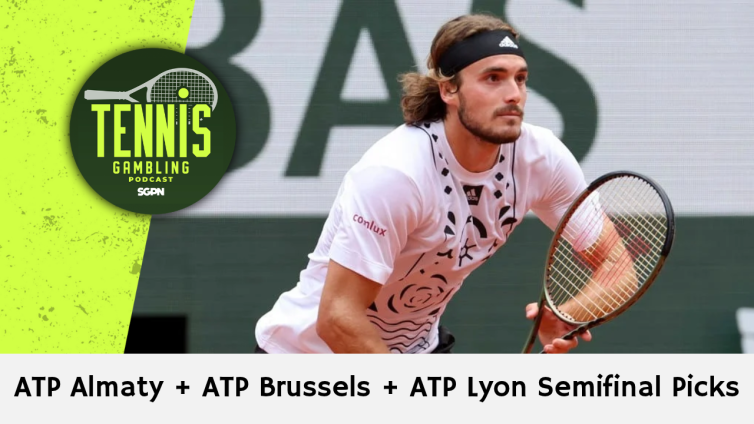 ATP Almaty + ATP Brussels + ATP Lyon Semifinal Picks – 10/23/26 | Tennis Gambling Podcast (Ep. 721)