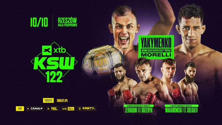 KSW 122 is our regional show of record this week. Come check out regional mma to make some picks, predictions & bet